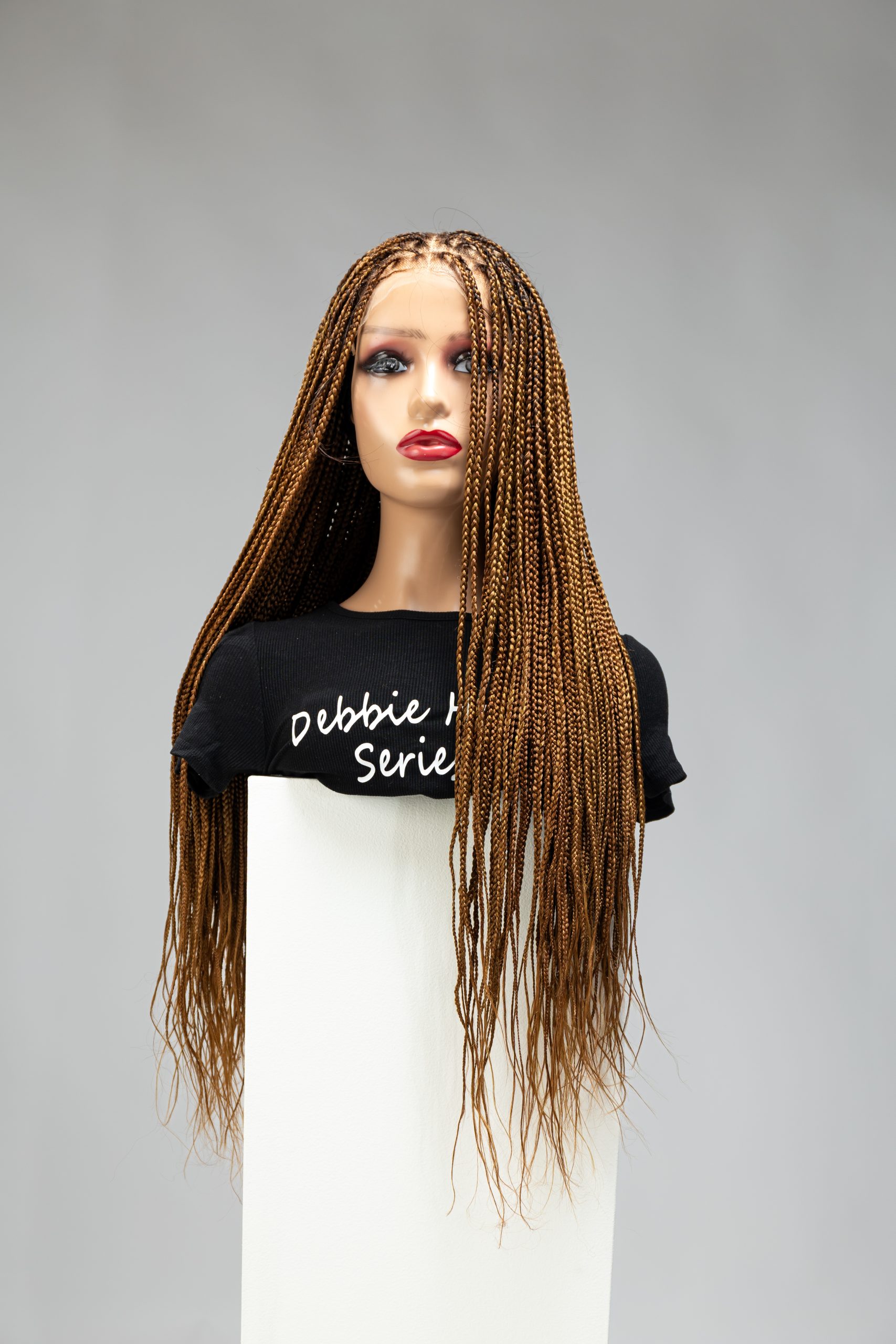 Attachment braided wig, 24 inch.