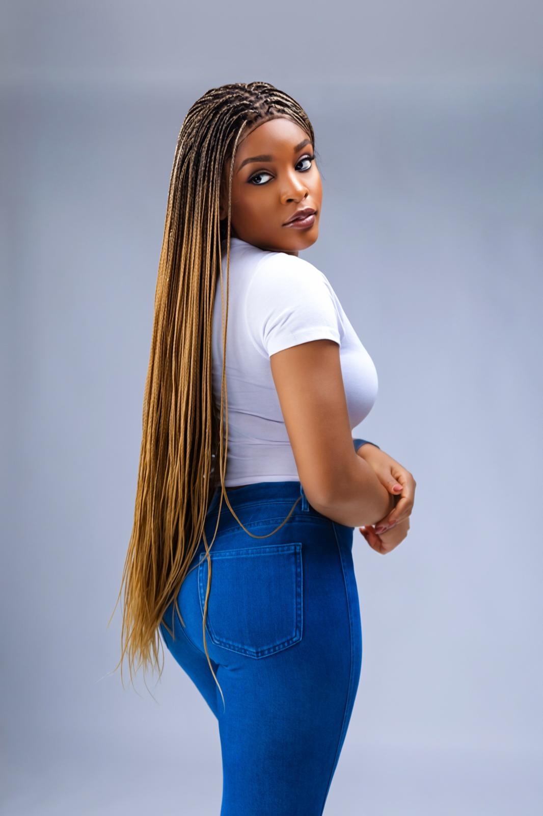 Bone straight braided wig 30inch. - Image 4
